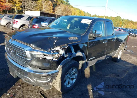 2019 Ram 1500 Laramie 4X4 6'4 Box from USA, damaged, VIN 1C6SRFDT7KN528508